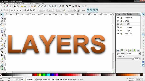Layers PART 2 - Inkscape Beginners' Guide ep46