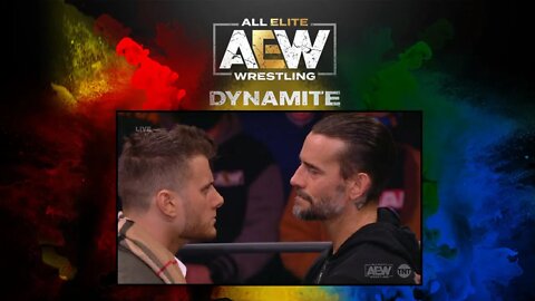 CM PUNK & MJF Set The Mics On Fire : AEW DYNAMITE THANKSGIVING 11/24/21