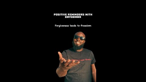 Leads To Freedom #dayodman #motivation #forgiveness #letitgo #eeyayyahh