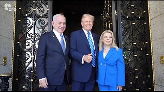 Trump Meets Netanyahu At Mar-A-Lago