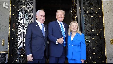 Trump Meets Netanyahu At Mar-A-Lago