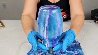 Resin Vase and Tray Set