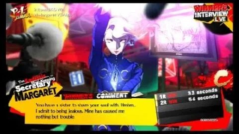 Persona 4 Arena ULTIMAX: Margaret Vs. Aigis