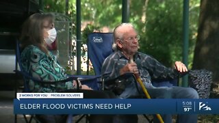 Elder flood victims need help