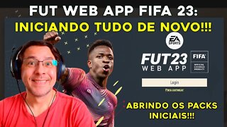 SAIU O FUT WEB APP!!! INICIANDO NOSSA CAMINHADA NO FIFINHA!!! FIFA 23 ULTIMATE TEAM - PS5 - Ep. #1