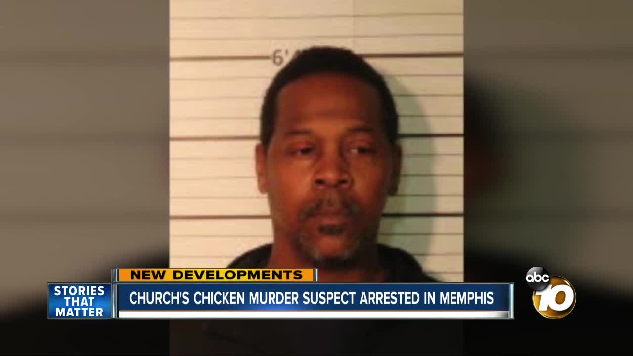Church's Chicken murder suspect arrested in Memphis