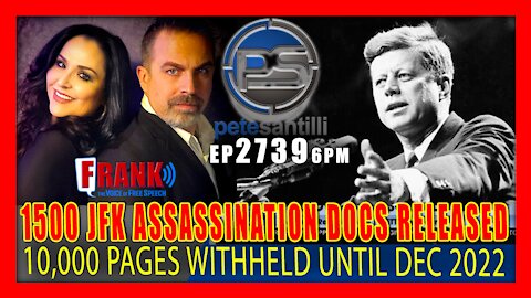 EP 2739-6PM 1500 JFK ASSASSINATION DOCS RELEASED; 10,000 HELD UNTIL 2022