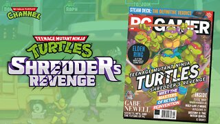 Shredder's Revenge TMNT Game in PC GAMER Magazine