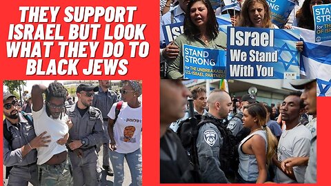 Why Black J3ws in Israel you should not support Israel