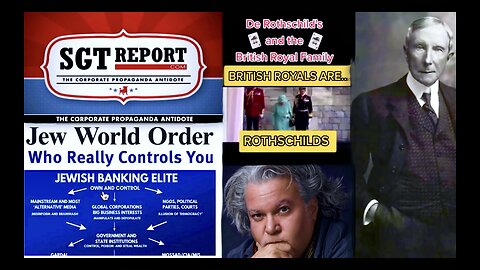 SGT Report Irish Light VictorHugo Expose Jew World Order Rothschild British Royal Family Rockefeller