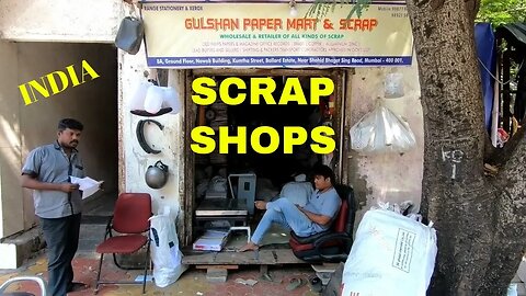 Mumbai Scrap Shop Tour Fort Area
