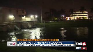 South Florida Water Management are working to prevent flooding