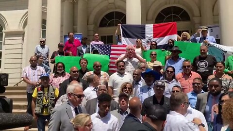 Preview-The #FreeJoseAlba #JoseAlba Rally on City Hall steps Hosted by @FrankBodega