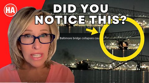 DID YOU SEE THIS? Even MORE Strange Things About the Baltimore Bridge Collapse