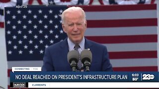 No deal reached on President Biden's infrastructure plan