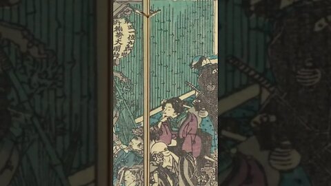 Japanese in Shrines, Temples, and Festivals Depicted in Ukiyoe and Stories #shorts
