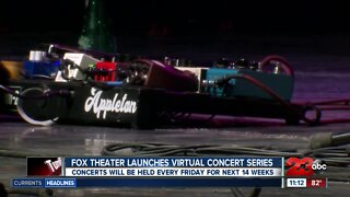 Fox theater kicks off first ever virtual concert series