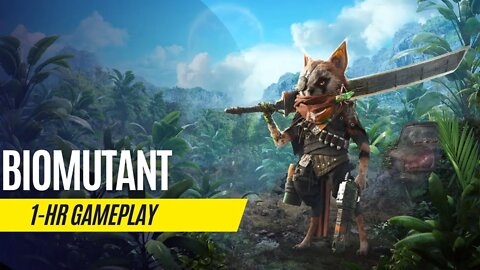 Biomutant - 1 Hour Gameplay - Series S