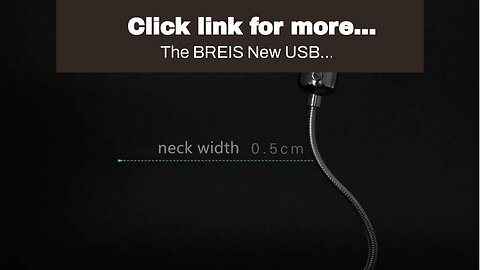 Click link for more information BREIS New USB Clock Fan with Real Time Clock and Temperature Di...