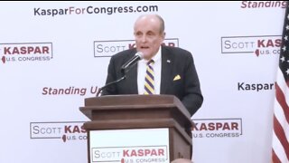 Rudy Giuliani Calls Out 2020 Election Fraud in Fiery Speech