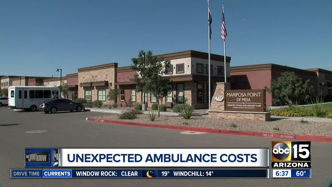 How much is too much for an ambulance bill?