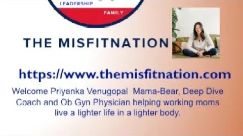 The MisFitNation Welcomes Priyanka Venugopal - Deep Dive Coach and much more