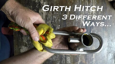 3 Ways to Tie a Girth Hitch with a Rope Sling