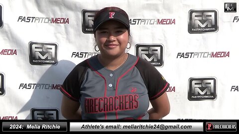 2024 Melia Ritchie 4.0 GPA Pitcher, Middle Infielder & Outfielder Softball Recruiting Skills Video