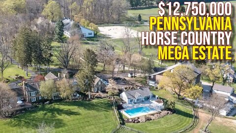 Touring $12,750,000 Horse Country Mega Estate!