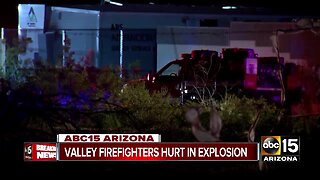 Eight firefighters injured in Surprise explosion