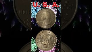 U. S. A. ¼ dollar 2011.#shorts #coinnotesz
