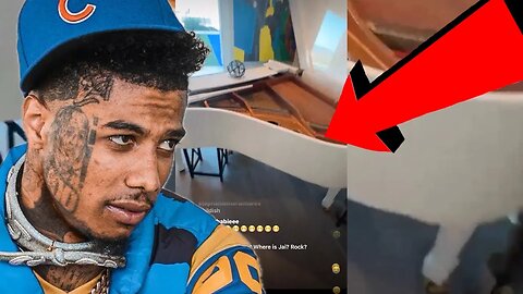 Blueface Shows How Chrisean and Jaidyn Alexis Destroyed His House On Live