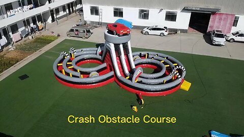 Crash Obstacle Course#factorybouncehouse #factoryslide #bounce #bouncy #castle #inflatablebouncer