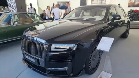 Brabus 700 Masterpiece Rolls Royce Ghost in superdetail stunning Brabus interiour [4k 60p]