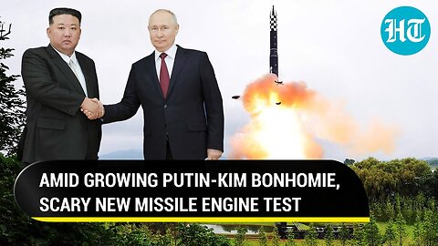 Putin's Friend Kim Jong Un Tests Special Engine For Hypersonic Missile To Beat US Air Defence In...