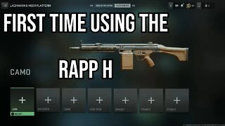 First Time Using the RAPP H LMG in Call of Duty: Modern Warfare II