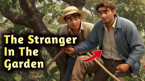Learn English through story || Short stories to improve your English || The Stranger in the Garden