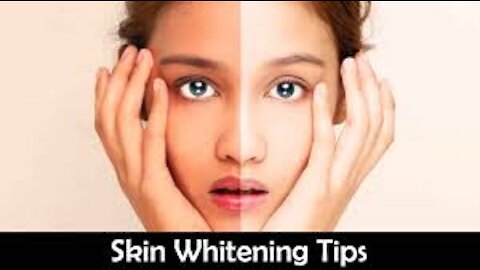 Skin Whitening in just 5 minutes.