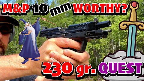 ⚔️10mm Smith and Wesson M&P 2.0 | 🧙‍♂️230 gr. "Double Tap in the Stone" | Is there any 10mm WORTHY?