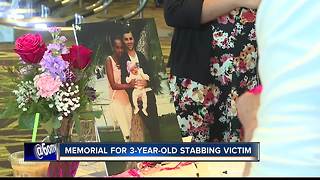 Public Memorial to be held Saturday for three-year-old stabbing victim