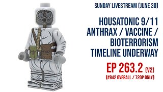 Housatonic 9/11 2001 anthrax/vaccine/bioterrorism timeline underway (Ep 263.2 v2)