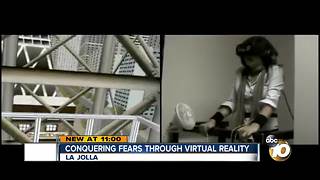 Conquering fears through virtual reality