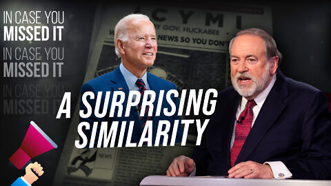 The SURPRISING Similarity Between Biden and this Green Puppy | ICYMI | Huckabee