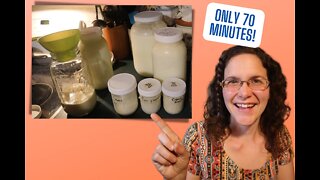 NO-HEAT, RAW Milk Crème Fraîche, Yogurt, and Milk Kefir + Farmer’s Cheese!