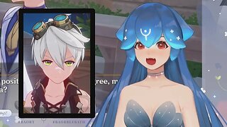 @baovtuber Has a Bennett Stalker #vtuber #clips #genshinimpact