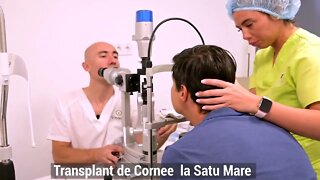 Transplant de cornee la Centrul Medical Oftalmologic Vitreum