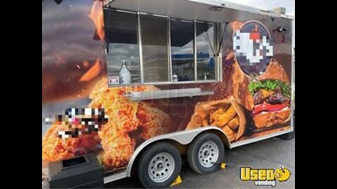 Custom Built - 2022 - 7' x 14' Mobile Kitchen Unit | Food Concession Trailer for Sale in Michigan