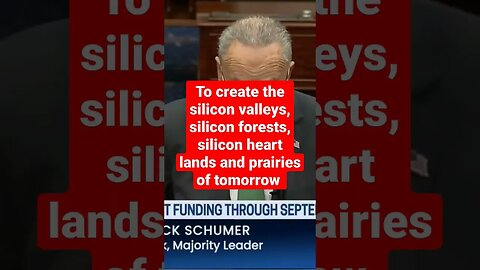 Who Doesn't Want Silicon Forests, Heartland, and Prairies? #joebiden #kamalaharris #chuckschumer 🇺🇸