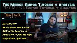 THE MIRROR Guitar Tutorial/Analysis (Dream Theater) [Let's Learn Awake EP #7]