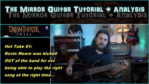 THE MIRROR Guitar Tutorial/Analysis (Dream Theater) [Let's Learn Awake EP #7]